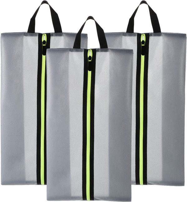 Waterproof Shoes Bags, Translucent Portable Shoes Organizer